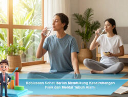 Kebiasaan Sehat Harian Mendukung Keseimbangan Fisik dan Mental Tubuh Alami