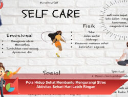 Pola Hidup Sehat Membantu Mengurangi Stres Aktivitas Sehari Hari Lebih Ringan