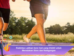 Rutinitas Latihan Sore Hari yang Efektif untuk Meredakan Stres dan Ketegangan
