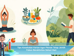 Tips Kesehatan Harian Agar Pikiran Tetap Jernih Fokus Beraktivitas Sehari Hari