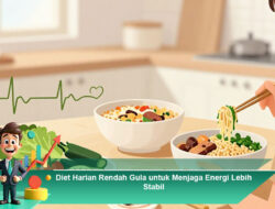 Diet Harian Rendah Gula untuk Menjaga Energi Lebih Stabil