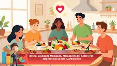 Nutrisi Seimbang Membantu Menjaga Kadar Kolesterol Tetap Normal Secara Alami Harian