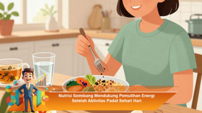 Nutrisi Seimbang Mendukung Pemulihan Energi Setelah Aktivitas Padat Sehari-hari