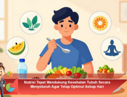 Nutrisi Tepat Mendukung Kesehatan Tubuh Secara Menyeluruh Agar Tetap Optimal Setiap Hari