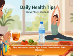 Tips Kesehatan Harian Agar Tubuh Tidak Mudah Sakit Musiman
