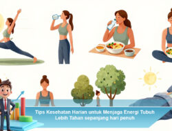 Tips Kesehatan Harian untuk Menjaga Energi Tubuh Lebih Tahan Sepanjang Hari Penuh