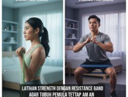 Latihan Strength Dengan Resistance Band Agar Tubuh Pemula Tetap Aman Efektif